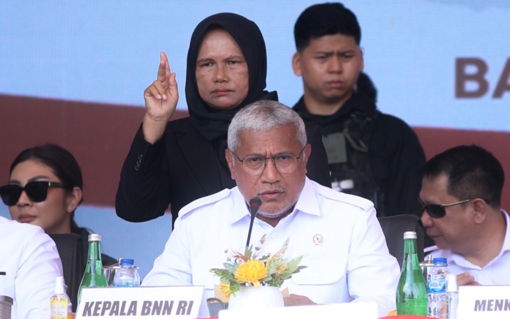 Kepala BNN RI, Marthinus Hukom 