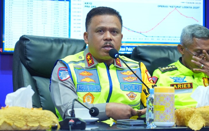  Kakorlantas Polri Irjen Pol Agus Suryonugroho, di Bali, Jumat (442025).  