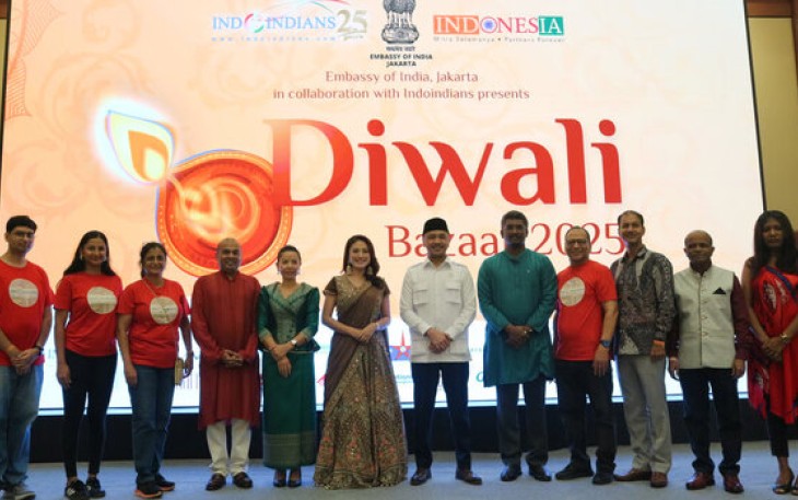 Kedutaan Besar India di Jakarta Rayakan Diwali Bersama Komunitas Indo-Indians