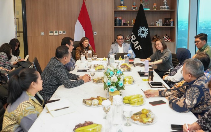 Kemenekraf dan Kemkomdigi bahas kolaborasi percepat transformasi digital sektor ekraf, Jakarta, Jumat (252025).