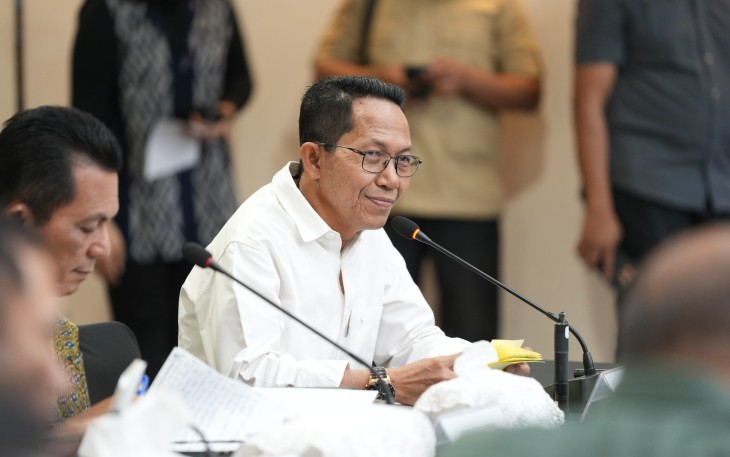 Kepala BP Batam saat Hadiri Rapat Koordinasi Program Prioritas Industri Transportasi Laut dan Galangan Kapal