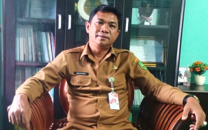 Kepala Dinas Ketahanan Pangan dan Pertanian Kabupaten Natuna, Wan Syazali 