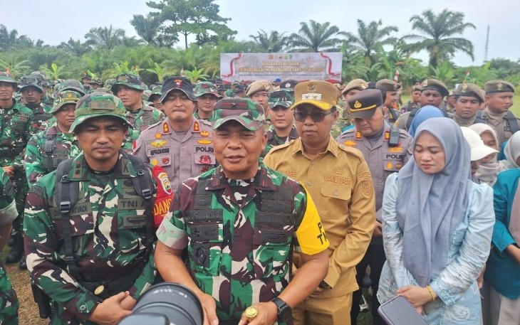 Komandan Korem 031/Wira Bima Brigjen TNI Sugiyono