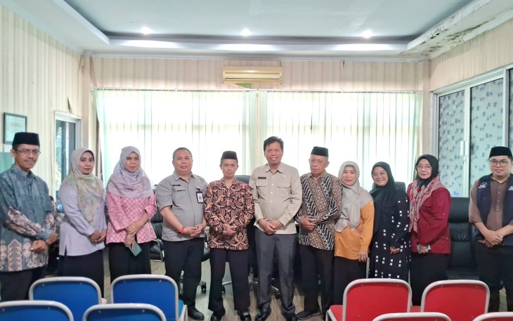 Foto bersama LDII dan Dinas Kesehatan Sulsel