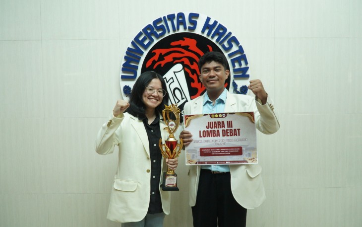 Mahasiswa UKSW raih juara 3 pada kategori Lomba Debat dalam National Sociology Essay and Debate Competition (NSEDC) Vol. 2 Tahun 2025