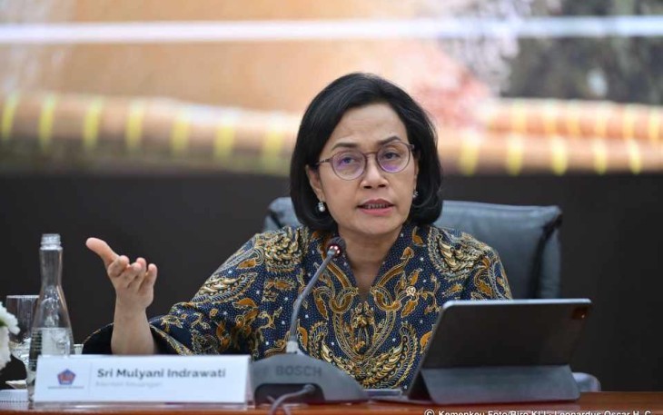 Menteri Keuangan (Menkeu) Sri Mulyani Indrawati 