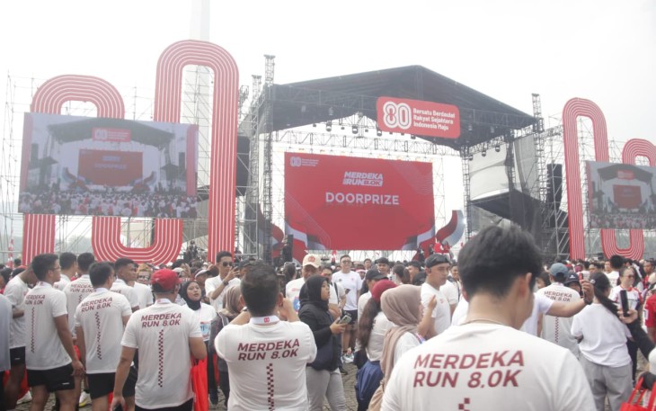Merdeka Run 8K di Depan Istana Negara