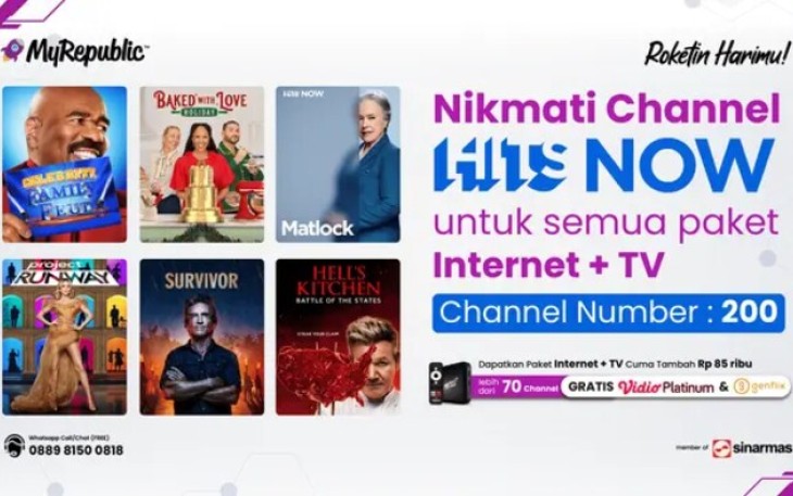 Rewind Networks dan MyRepublic Indonesia Umumkan Peluncuran HITS NOW