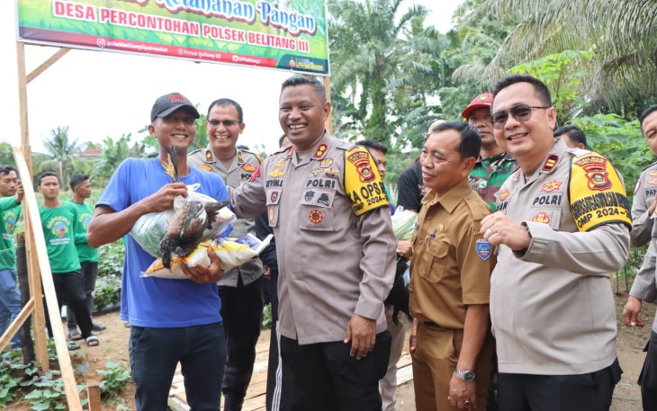 Panen Tanaman Ketahanan Pangan