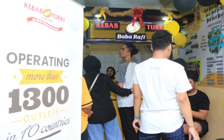 Outlet Baru Kebab Turki Baba Rafi di Tangerang Selatan