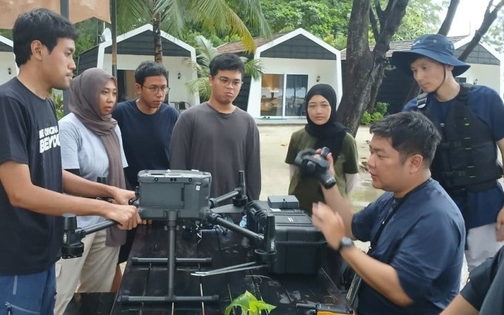 Pelatihan untuk pengujian dan Pemeriksaan Peralatan Drone