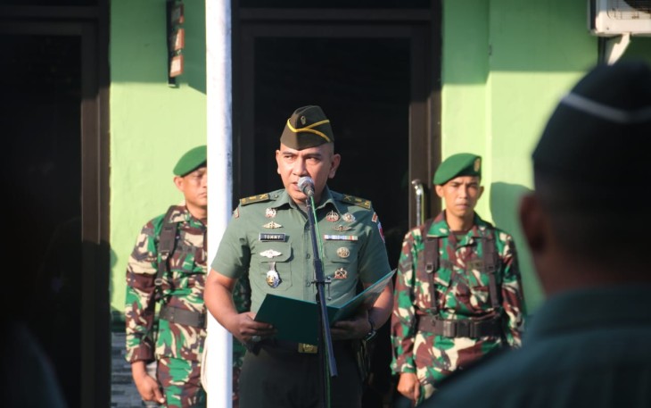 Kasdim Madiun Tekankan Kedisiplinan bagi Prajurit 