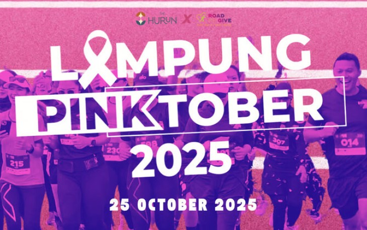 Pinktober Run 2025 - Event Galang Dana Kanker Payudara di Lampung