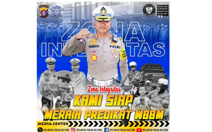 Ditlantas Polda Kalteng Siap Raih Wilayah Birokrasi Bersih dan Melayani
