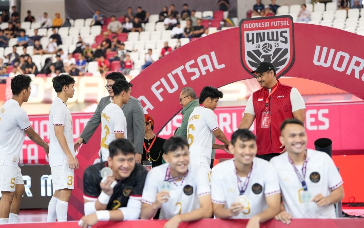 Timnas Futsal Indonesia dengan berhasil menjadi runner up di ajang kejuaraan futsal 4 Nations World Series (4NWS) tahun 2025. 