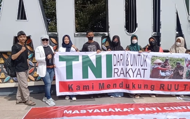 Orasi Masyarakat Pati Cinta Damai 