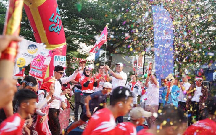 Semarakan HUT RI Ke-80 Seribu Peserta Sukseskan Run for Fun 5K