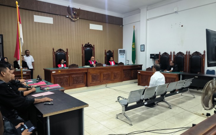Sidang Perdana Dugaan Tindak Pidana Kekerasan Seksual dan Perdagangan Anak