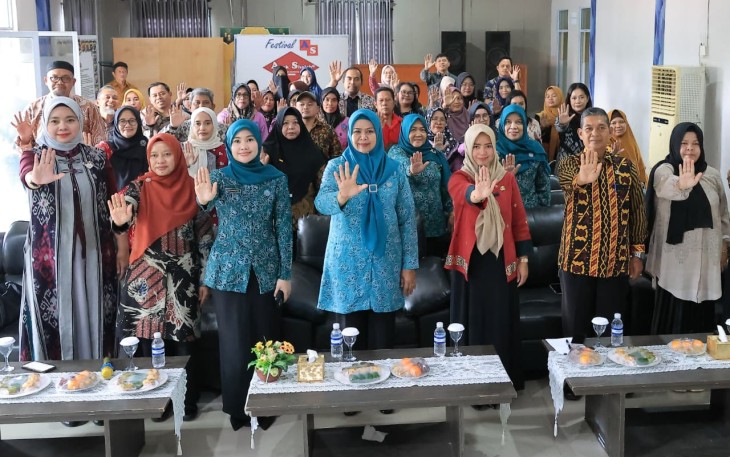 Sosialisasi Pemantapan Pelaksanaan Aksi Konvergensi Tingkat Kabupaten Bintan, bertempat di Aula Kecamatan Gunung Kijang, Kamis (1109).