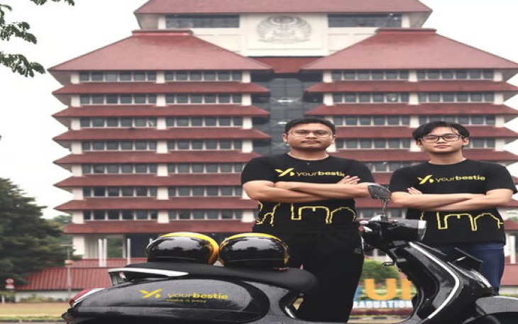 Startup Binaan UI YourBestie, Hadirkan Solusi Digital untuk Rental Motor Lintas Kota