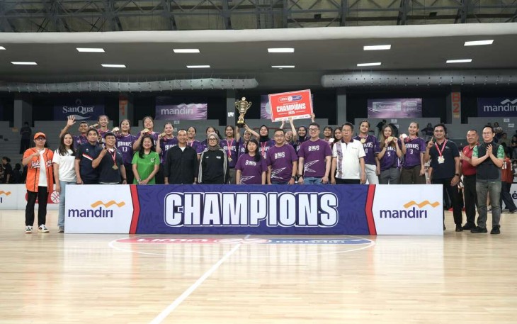 Stingers Girls BINUS University Raih Back-to-Back Championship Liga Mahasiswa 2025