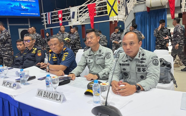 TFG Persiapan Sailing Pass HUT ke-80 TNI