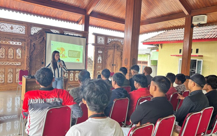 Tim Pengabdian kepada Masyarakat UKSW gelar pelatihan desa wisata di Desa Jeruk, Kabupaten Boyolali, belum lama ini. 