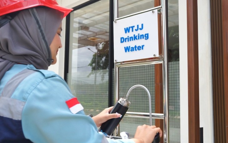 WTJJ Sediakan Keran Air Siap Minum Gratis