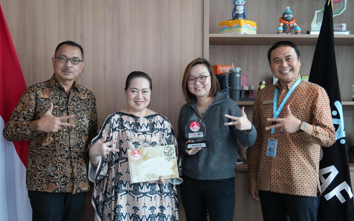 Wamenekraf menerima audiensi inisiator Tango in Bali, Tiara Josodirdjo untuk mengulas bersama beberapa strategi dan juga potensi kolaborasi yang melibatkan kekayaan intelektual atau Intellectual Property (IP) didalam acara tersebut, Gedung Autograph, Thamrin Nine, Jakarta (02/05/25).