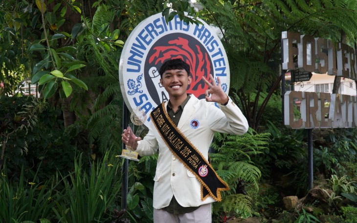 Yohanes Adi Wasono Mahasiswa FSM UKSW Raih Juara 1 Duta Generasi Berencana Kota Salatiga Tahun 2025 