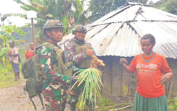 Satgas TNI Menyapa Hati, Bukan Sekedar Wilayah