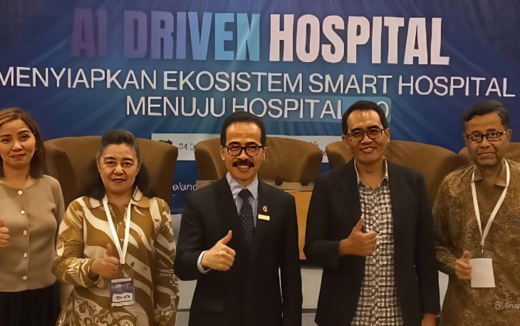 Roadshow bertajuk “AI Driven Hospital: Menuju Hospital 5.0 yang Aman dan Efisien”.