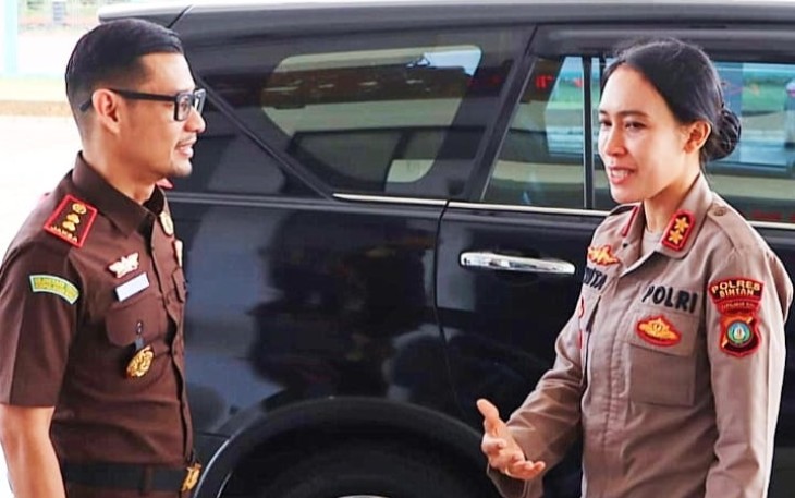 Kapolres saat Kunjungi Forkopimda Kabupaten Bintan