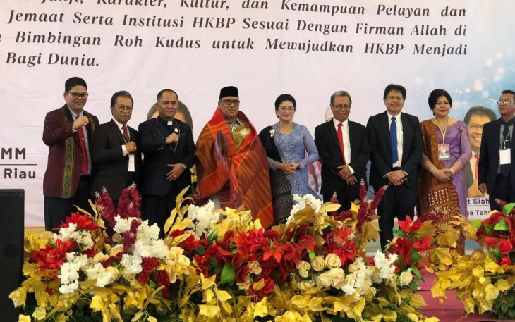 Puncak Tahun Transformasi HKBP Distrik XX Kepri yang berlangsung penuh sukacita dan kebersamaan.