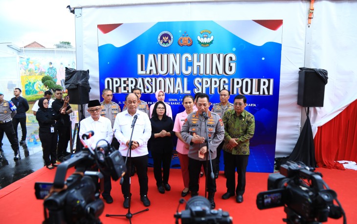 Kepala Badan Gizi Nasional (BGN), Dadan Hindayana, mengapresiasi langkah Polri dalam membangun Satuan Pelayanan Pemenuhan Gizi (SPPG) guna mendukung program Makan Bergizi Gratis (MBG)