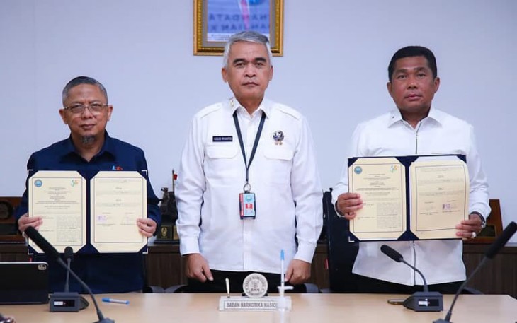 Puslitdatin Sepakati Perjanjian Kerja Sama Dengan BPS Dalam Rangka Pengukuran Prevalensi 