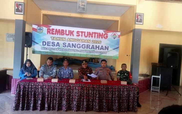 Komitmen TNI Dalam Penanganan Stunting Diwilayah Pacitan