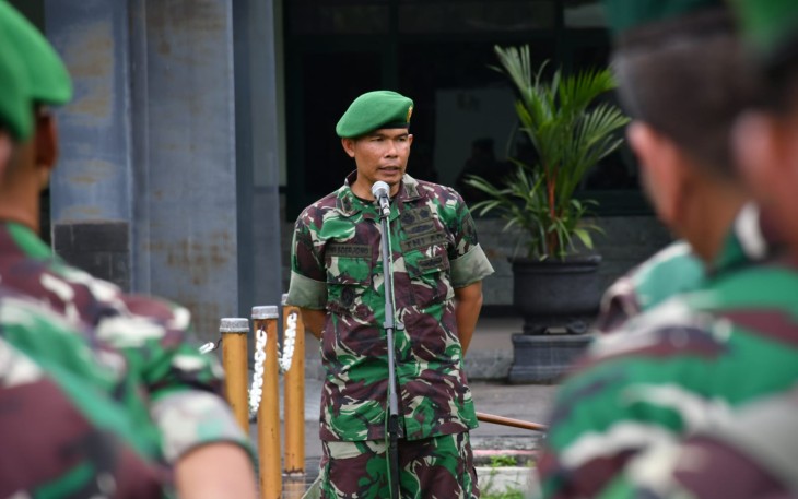 Kodim Ponorogo Gelar Apel Luar Biasa Pemberangkatan Cuti Lebaran Idul Fitri 1446 H