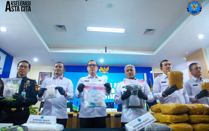 Konferensi Pers BNN RI