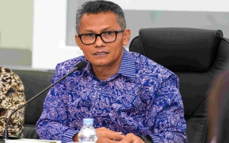 Juru Bicara Kementerian Perindustrian, Febri Hendri Antoni Arief dalam Rilis IKI April 2025 di Jakarta, Selasa (29/4)