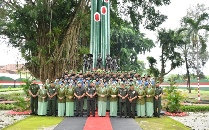 Kodim Ponorogo Gelar Ziarah Rombongan Peringati Hari Juang TNI AD Tahun 2025