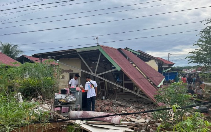 Guncangan Gempa M6,0 Bengkulu Merusak 255 Rumah Warga