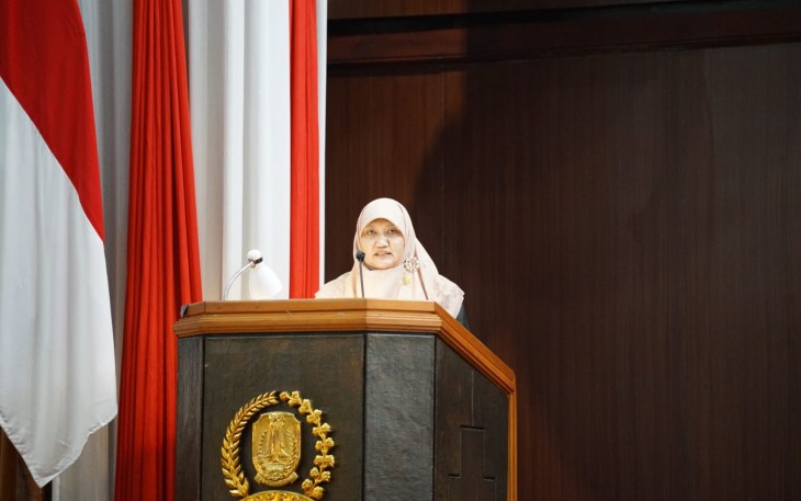 juru bicara (jubir) Banggar DPRD Jatim Lilik Hendarwati.