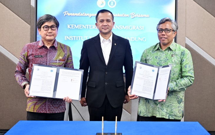 Kementerian Transmigrasi menjalin kerja sama dengan Institut Teknologi Bandung (ITB).