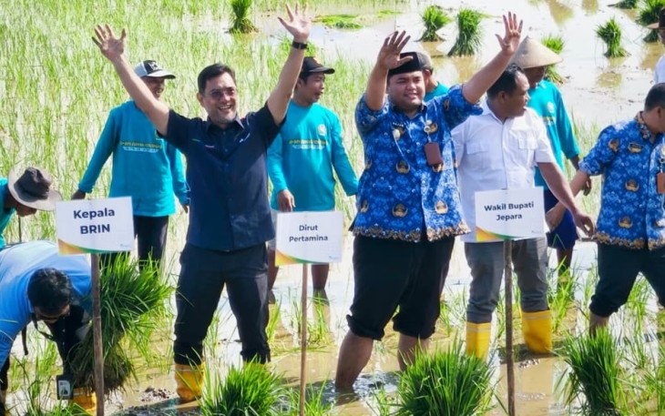 Kegiatan Farm Field Day (FFD) Hilirisasi Inovasi Teknologi Energi Mendukung Ketahanan Pangan yang digelar di Kabupaten Jepara, Rabu (17/12).
