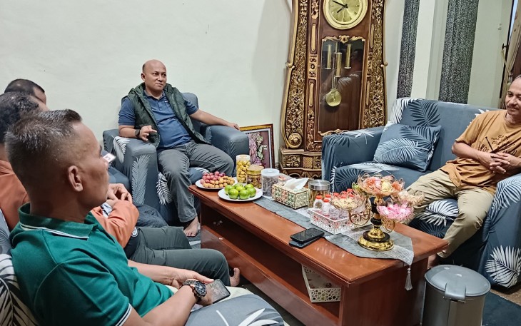 Dandim 0806/Trenggalek Silaturahmi ke Tokoh Masyarakat Kedungsigit