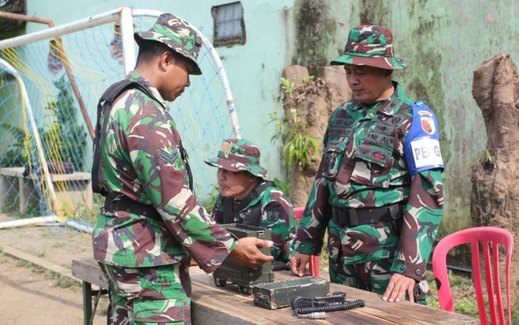 Anggota Kodim Tulungagung Ikuti Uji Terampil Perorangan