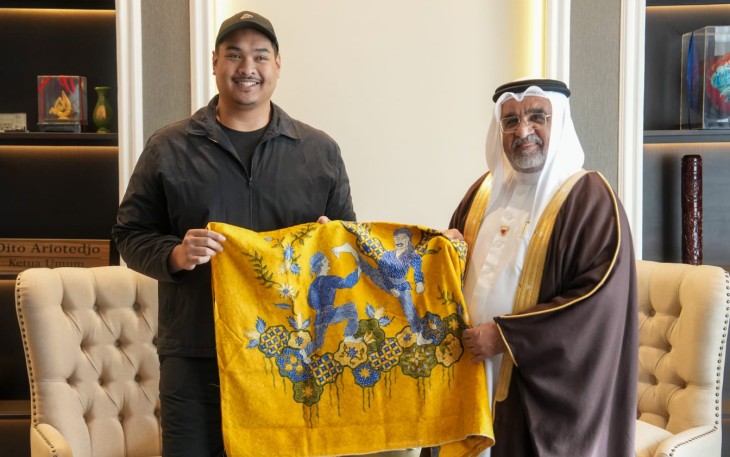 Menpora Dito Terima Dubes Ahmed Abdulla