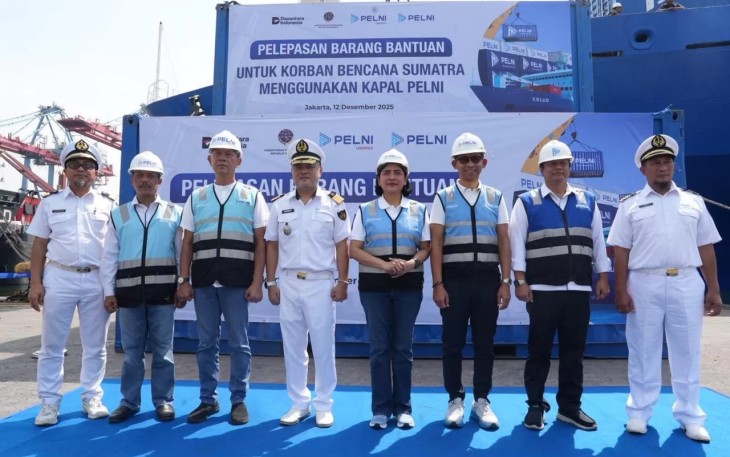 Acara pelepasan berlangsung dihadiri Direktur Utama PELNI Tri Andayani, Direktur Usaha Angkutan Barang dan Tol Laut Kokok Susanto, Direktur Utama PELNI Logistics Sukendra, Kepala Cabang PELNI Jakarta Dicky Dermawandi, serta Nakhoda KM Kelud Capt. Herman.