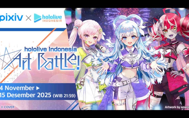 pixiv × hololive Indonesia Gelar “hololive Indonesia Art Battle!